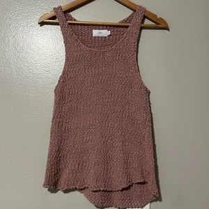 onia chunky cotton knit tank - Size Small